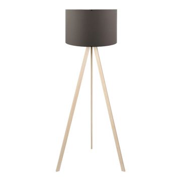 Lampa de podea PWL-1060, Natural-antracit, D38x140 cm