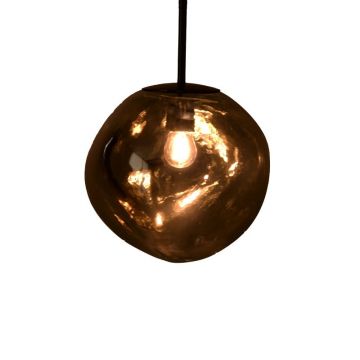 Lampa Gloine, Pako World, E27, Argintiu, 28x28x60 cm