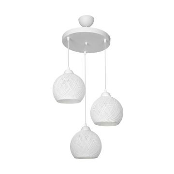 Lampa PWL-0973, Pako World, E27, Alb, 35x35x18 cm