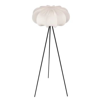 Lampadar alb cu abajur textil (înălțime 147 cm) Cafee – Candellux Lighting
