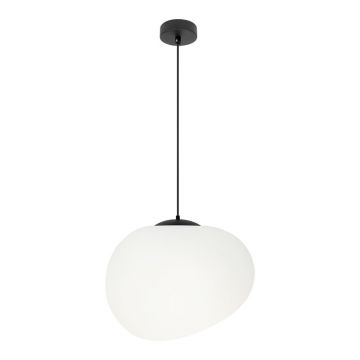 Lustră alb-negru ø 25 cm Stones – Candellux Lighting