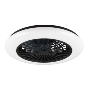 Plafonieră negru-mat LED Stralsund – Reality