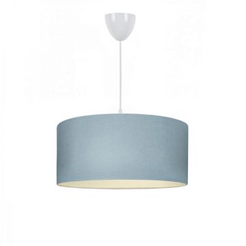 Plafoniera PWL-1091 pakoworld E27 albastru deschis D38x21cm