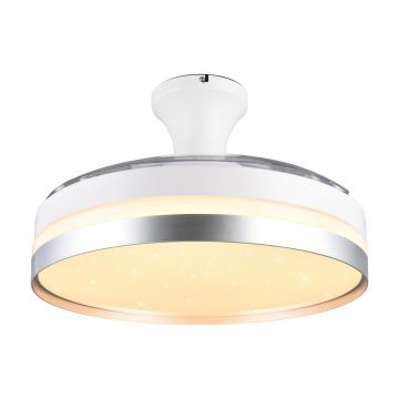 PlafonierÄalbÄu0083-argintie LED Lindberg âu0080Trio