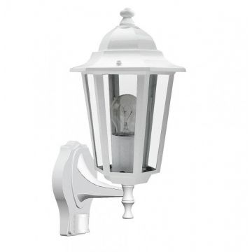Aplica de perete exterior cu senzor, IP43, up light, alb Velence 8216 RX