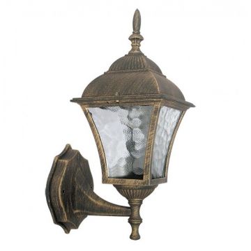 Aplica de perete exterior IP43, up light, auriu antic Toscana 8392 RX