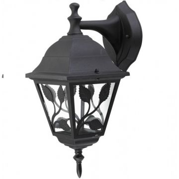 Aplica de perete exterior IP44, down light, negru Haga 8243 RX