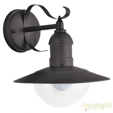 Aplica de perete exterior IP44, neagra Oslo 8680 RX