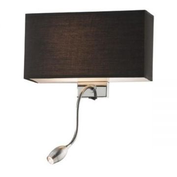 Aplica de perete LED HOTEL AP2 NERO 035956