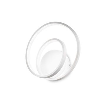 Aplica LED design modern circular OZ AP dali alba