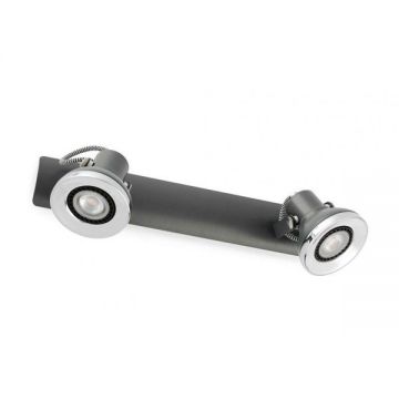 Aplica moderna cu 2 spoturi LED Ring 40554