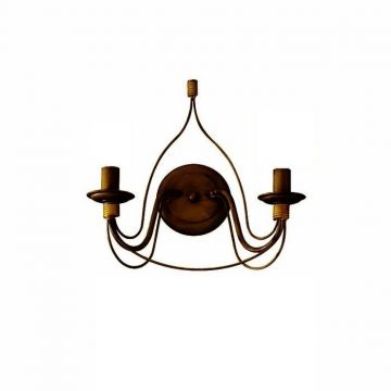 Aplica perete design rustic CORTE AP2 RUGGINE 057200