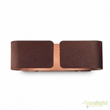 Aplica perete moderna CLIP AP2 SMALL CORTEN 187365