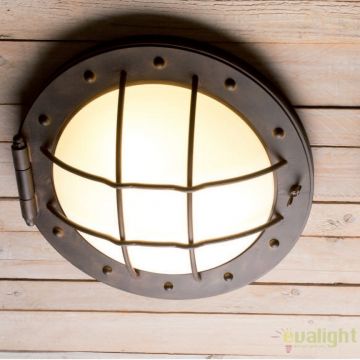 Aplica perete sau tavan design industrial din fier forjat DE 2627, 54cm