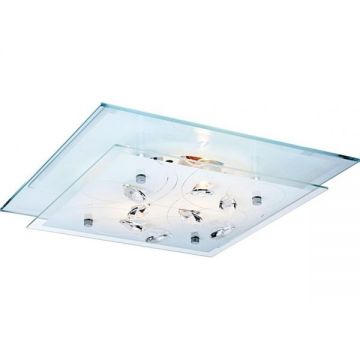 Aplica, Plafonier cu cristale Jasmina 40408-2 GL