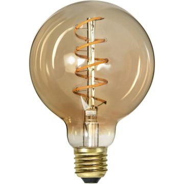 Bec cu filament E27, cu lumină albă caldă cu intensitate reglabilă 3 W Spiral Filament – Star Trading