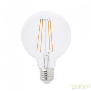 Bec LED decorativ Globe FILAMENT E27 4W 2700K 17415