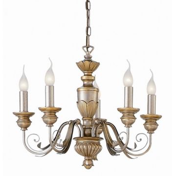 Candelabru 5 brate diametru 55cm FIRENZE SP5 ORO 020822