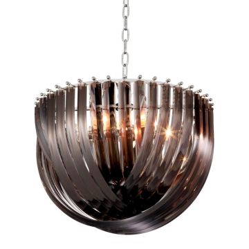 Candelabru design LUX Murano 50cm, fumuriu 111902 HZ