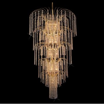 Candelabru, Lustra cristal Bohemia, diametru 65cm L15 775/13/6