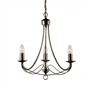Candelabru traditional stil clasic Maypole alama 3L 6343-3AB SRT