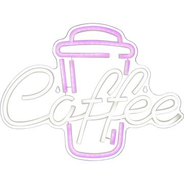 DecoraÈu009Biune luminoasÄneon roz LED 5 W Plexy âu0080Star Trading