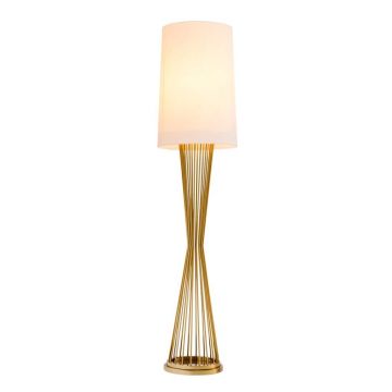 Lampadar/ Lampa de podea desgin modern din metal auriu Holmes 110717 HZ