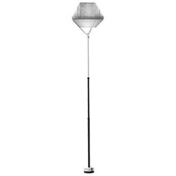Lampadar LED Allocacoc LightShade Tulip Standing, 4.5W, 450 lm, lumina alba calda (2700K), inaltime ajusatabila 81.5-165.5 cm (Gri)