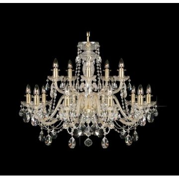 Lustra 15 brate cristal Bohemia L11 009/15/1-A