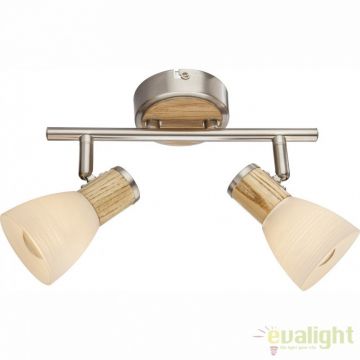 Lustra aplicata design modern 2 brate GYLFI 54352-2 GL
