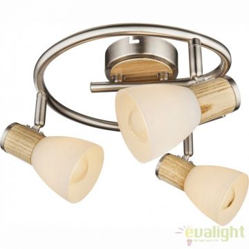 Lustra aplicata design modern 3 brate GYLFI 54352-3 GL
