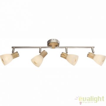 Lustra aplicata design modern 4 brate GYLFI 54352-4 GL