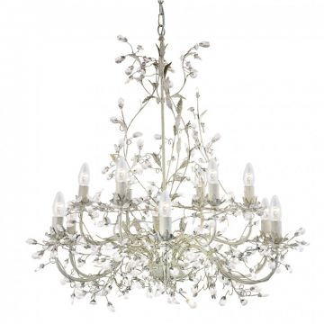 Lustra decorativa stil clasic Almandite 12L 24912-12CR SRT