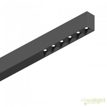 Lustra LED profesionala 30W 4000K FLUO ACCENT 1200 neagra 192529