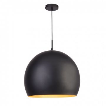 Lustra / Pendul design modern Ã˜40cm Domas negru 3039BK SRT