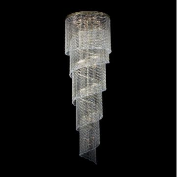 Lustra spirala Cristal Bohemia L15 512/24/3