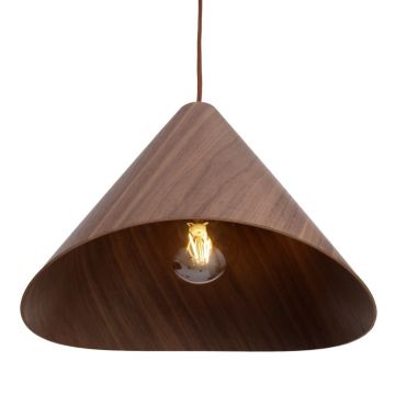 Pendul, Lustra din lemn design scandinav Sakura Darkwalnut