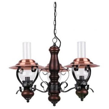Pendul rustic 3 brate diametru 50cm Enna 7860 RX