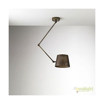 Pendul Vintage, Industrial Style cu brat articulat, diam.22cm, Reporter 271.01.OF