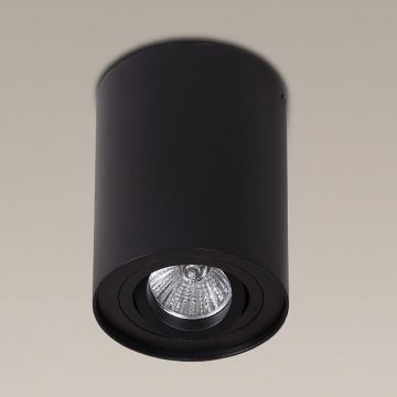 Plafonier, Spot aplicat negru, diam.9,5cm, BASIC ROUND 200 82 03 01 MX