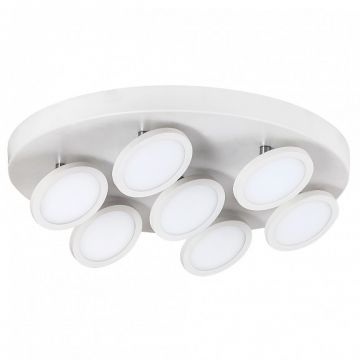 Plafoniera design minimalist cu 7 spoturi LED Elsa 2715 RX