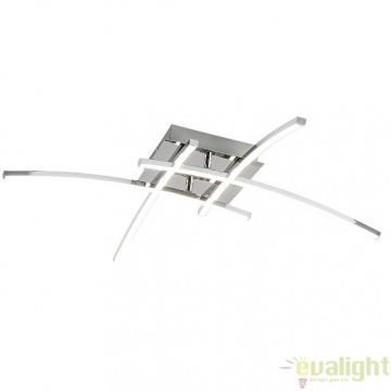 Plafoniera LED design modern, finisaj crom, Alexis 2503 RX