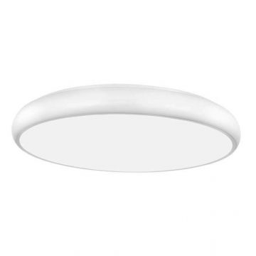 Plafoniera LED design modern Gap alb, 61cm