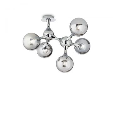 Plafoniera moderna NODI CROMO PL5 200484