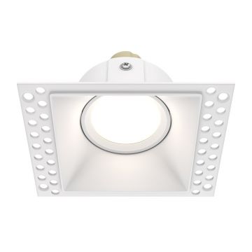 Spot incastrabil design tehnic Dot alb 11,2x11,2cm
