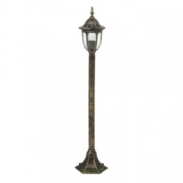 Stalp exterior H-102cm, IP43, auriu antic Milano 8375 RX