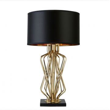 Veioza / Lampa de masa decorativa design elegant Ethan EU4110GO SRT