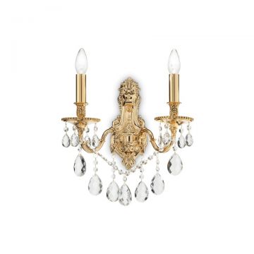 Aplica cristal Venezian auriu GIOCONDA AP2 ORO 060491
