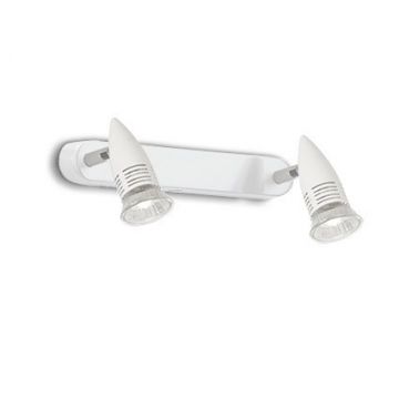 Aplica cu 2 spoturi directionabile ALFA AP2 BIANCO 122717