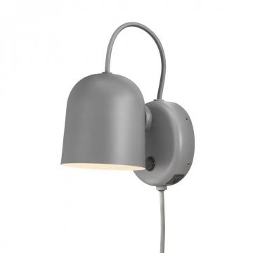 Aplica de perete, cu mufa usb, design modern Angle gri 2120601010 NL